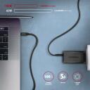 Axagon кабель USB-C к USB-C 2м 100W, 20Gbps, черный, 5A, 4K HD видео