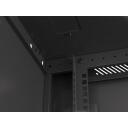 Lanberg Seinale paigaldatav kapp 19" 9U WF01-6409-00B, 600x450mm, maksimaalne koormus 60kg, IP20, metalluks, 2 ventilaatori pesa