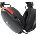 White Shark Austiņas FOX-B, 280g, Melna, 32&Omega;, 20Hz-20KHz, 40mm draiveri, daudzvirzienu mikrofons, skaļuma regulētājs