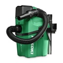 Bezvadu putekļu sūcējs HIKOKI RP18DAW4Z, 18 V, kompakts mitrajiem un sausajiem darbiem, 5.1 L, 28 min akumulatora darbības laiks
