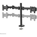 Neomounts monitors stiprinājuma roka FPMA-D960DG, 10-27", 2 ekrāniem, 8 kg, 0-450 mm augstuma regulē&scaron;ana, 0-180&deg; slīpums