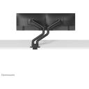 Neomounts lauamont DS70S-950BL2 17-35" 18 kg, 2 ekraani, gaasivedru k&otilde;rguse reguleerimine, 180&deg; p&ouml;&ouml;ramine, 90&deg; kallutus, must