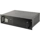 Energenie UPS RACK-1500 Statīvs, UPS-RACK-1500, 1500 VA, 8 Ah, 2 akumulatori, 900 W, 4 x IEC-C13, USB, LCD, AVR