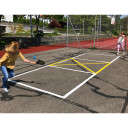 Ielu Rakešu Komplekts, 2 koka raketes, 2 bumbas, 3 ielu krītiņi, R991075, SCHILDKRÖT®