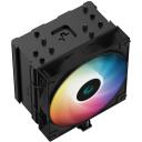 Deepcool protsessori jahuti AG500 BK ARGB R-AG500-BKANMN-G-1, 67.88 CFM, 29.4 dBA, 5 vasksoojus toru, RGB LED