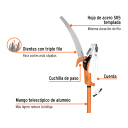 Zaru zāģis 2.4m; TR-82M-A Truper