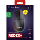 Trust GXT 927 Redex+ hiir, 25600 DPI, 6 nuppu, 2.4 GHz traadita, RGB valgustus, 1.6m kaabel