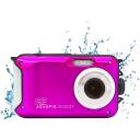 Easypix Zemūdens kamera W3027 10033, 5MP, 30MP, 4x digitālā tālummaiņa, ūdensizturīga līdz 3m, USB-C, 1920&times;1080