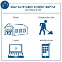 Inverterinis generatorius 2,0 kW SG2500i, SCHEPPACH, 5906226901, 2000 W, 230 V ~