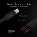 Green Cell KABGC03 USB kabelis 0.25 m, USB A, USB C, 0.48 Gbit/s, melns