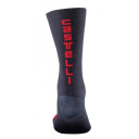 Velo zeķes BANDITO 18 Wool Sock, izmērs: XXL, Black, 8050949226773 CASTELLI