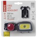 Emos Налобный фонарь 0036365, 3xAAA, 1.5V, 330lm, IP водонепроницаемый, 5 LED, серый
