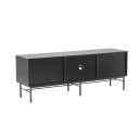 TV galds SEQUENCE 150x40xH55cm, melns 45148