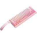 Onikuma G69 klaviatuur, G69 pink, 68 nuppu, 0.125 ms, 50 miljonit vajutust, ARGB valgustus, USB-C