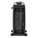 Super kompaktiškas ir efektyvus ventiliatorinis šildytuvas 2000W 2 galios lygiai Juodas AD7725B Adler