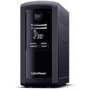 Cyberpower UPS sistēma VP700ELCD, 700 VA, 390 W, Akumulators, 1 x IEC 60320 C14, 4 izejas, AVR, LCD displejs