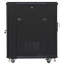 Lanberg Rack kapp 19" vabalt seisv 15U/600x800, FF01-6815-23B, RAL 9004, 72cm, 60cm, 84.8cm, 251&deg; esiseina avamine