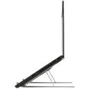 Targus portatīvais ergonomiskais klēpjdatora/plan&scaron;etdatora statīvs AWE810GL, 23.2cm, 14cm, 4.45cm, alumīnijs, pārnēsājamais