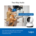 Tapo C220 Pan/Tilt AI namų saugumo Wi-Fi kamera, TP-Link, Tapo C220, 4 MP, 4mm/F2.0, H.264, Micro SD iki 512GB