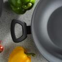 Russell Hobbs Wok RH01709EU, 28cm, matt hall, alumiinium, 8.1cm, kaanega, n&otilde;udepesumasinas pestav