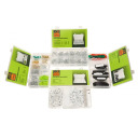 Įrankių rinkinys, ISMA, IS-514503, 1450 vnt, 1/2" jungtis, kelioninis dėklas