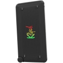 Портативная Bluetooth колонка с профессиональными 8 дюймовыми вуферами режимом Ultra Bass RGB подсветкой DJ Party функциями и до 18 часов работы от аккумулятора New York Чёрный 1073423 Klipsch