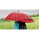 Lietusmētelis 'Swing mugursomas brīvroku', izturīgs stikla &scaron;ķiedras, 72-96 cm, sarkans, R130612, EUROSCHIRM