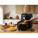 Esperanza Beztauku fritētājs EKA001, 2,6L, 1000W, 220-240V, 60min taimeris, 200&deg;C, 7 programmas, melns