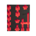 3/4&Prime; SHOCKWAVE&trade; IMPACT DUTY PUTU IELIKTŅI, 3/4" SOCKETS STD FOAM SET 1 (12 PC), 4932493396 MILWAUKEE