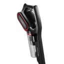 Deerma DX700 PRO вертикальный пылесос 650 W сухая уборка 16 000 Pa всасывания 0.8 л пылесборник 2 в 1 ручной и напольный режим HEPA фильтрация насадки для пола/щелей/углов Чёрный