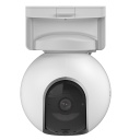 Ezviz EB8 2in1 CS-EB8-SP 4G Āra 3MP 2K Sfēriskā IP Panorāmas un Tiltējo&scaron;a Kamera ar Saules Paneli E Balts