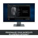 Logitech USB laserhiir M705/BLACK 910-001949, 1000 DPI, 7 nuppu, 10m traadita ulatus, AA aku