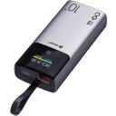 Tracer Laadija TRABAT47642, 10000 mAh, 22,5 W QC, 20 W PD, 1 x USB-A, 1 x USB-C, 3 laadimisporti, 4 elementi