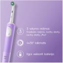 Oral-B Elektriskā zobu birste D103 Vitality PRO Lilac, 1 uzgalis, 3 režīmi, 720 min uzlādes laiks, 7600 apgriezieni/min
