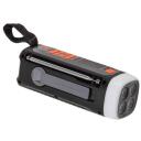 Adler AD 1920 h&auml;daolukorra raadio, 4500 mAh, must, AM, FM, SW, Bluetooth, taskulamp, USB C laadimine