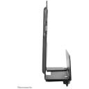 Neomounts sienas stiprinājums AWL-450BL, platums 128 mm, dziļums 47-76 mm, maksimālā slodze 5 kg, melns, tērauds