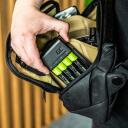 Green Cell GC VitalCharger akumulatoru lādētājs GRADGC01, 1,5 V, 0,5 W, 1,2 A, 4 akumulatori, AA, AAA, USB-C, Micro USB