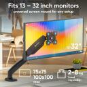 Onkron monitori tarvik G80-B, maksimaalne kaalutaluvus 8 kg, minimaalne ekraani suurus 33 cm, maksimaalne ekraani suurus 81.3 cm