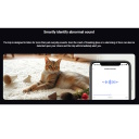 Ezviz E4P 3K⁺ CS-E4P Panorāmas Fisheye Viedā Wi-Fi Kamera MicroSD Krāsu Nakts Redze Balts