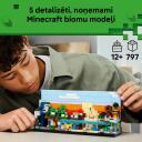 Lego Konstruktors 21589, 797 gab., 5 biomas, maināms fons, mikrofigūras: Steve, Creeper&trade;, sēnes, miziņas, izlaupītājs