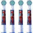 Oral-B Rezerves zobu birstes uzgaļi EB10 4 refill Spiderman, 4 uzgaļi, bērniem, mīksti sari, mini izmērs, multicolor