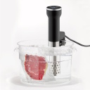 Sous-vide cirkulators 1000 W ar 1 programmu ar LED displeju melns nerūsējošā tērauda 01310 Caso
