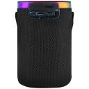 Tracer Skaļrunis TRAGLO47615, 10W, 4h, IPX5, Bluetooth 5.3, FM radio, USB-C, AUX, MicroSD, RGB apgaismojums