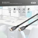 Digitus &Uuml;henduskabel DB-340201-010-S, 1m, 7680 x 4320p, 60Hz, 32.4 Gbps, 16-bit v&auml;rvis&uuml;gavus, HDCP 2.2, HDR tugi