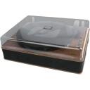 Muse Pla&scaron;u atskaņotājs MT-106BT, 10 W, 3.5 mm AUX, Bluetooth, RCA, USB, 45 apgr./min, brūna/melna krās.