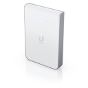 Sieninis Wi Fi 6 prieigos ta&scaron;kas su 4&times; GbE RJ45 1&times; PoE in + 1&times; PoE out iki 5.3 Gb s bendra pralaidumo sparta 300+ įrenginių palaikymas UniFi6 In Wall U6 IW Baltas Ubiquiti