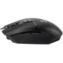 A4Tech Spēļu pele A4TMYS47696, 12000 CPI, 300 IPS, 8 pogas, RGB apgaismojums, bezvadu, USB uzlāde