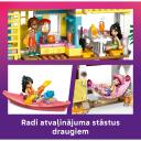 Lego Konstruktors Pludmales māja ar roņiem 42699, 400 gab., 3 minilellītes, 2 roņi, smūtiju automāts, kajaks