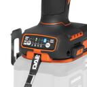 Aku lööktrell DAEWOO DAX 3521Li, 21 W, 220 Nm, 0-3600 p/min, Harjadeta mootor