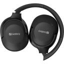 Sandberg Bezvadu ceļojumu austiņas 126-53, 228g, Melna, 32&Omega;, 20Hz-20KHz, 30h akumulatora darbības laiks, Bluetooth, ANC, ENC